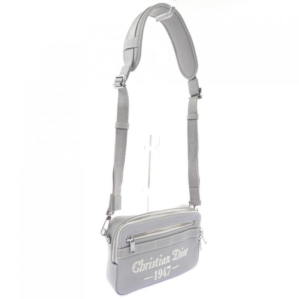 Dior Signature Christian Bag Shoulder Safari Black